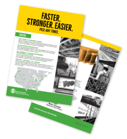 FASTER. STRONGER. EASIER. information excerpt