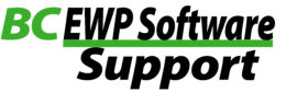 green and black colored BC EWP Software Support logo