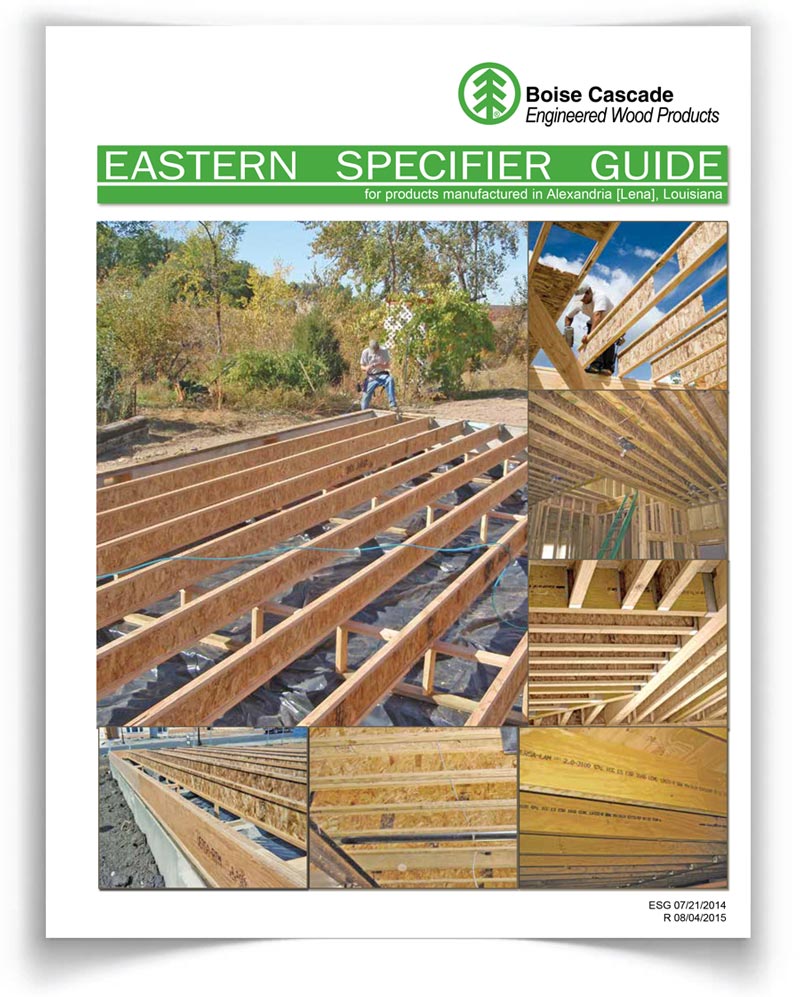 Bci Joist Hole Chart