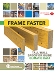 Image of Canada English Tall Wall Climatic Data Specifier Guide Cover