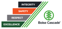 corporate values for Boise Cascade