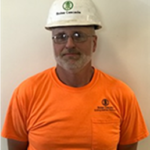 employee of boise cascade in hard hat
