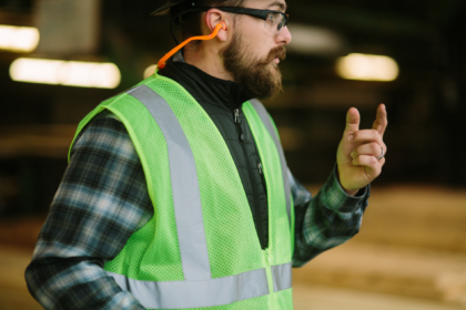 boise cascade employee providing training and guidance