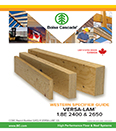 Image of Canada English West Versa-Lam 2.3E 3100 Specifier Guide Cover