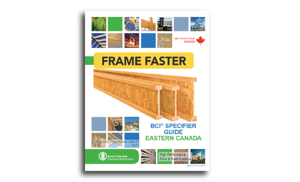 Span And Size Charts For Bci Joists